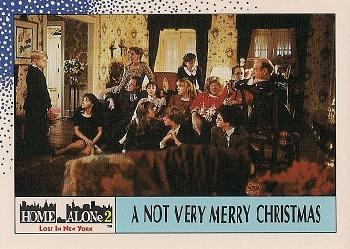 1992 Topps Home Alone 2 #13 A Not Very Merry Christmas Front