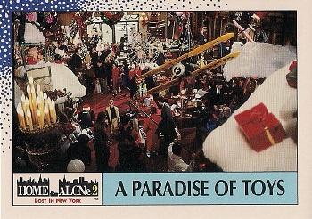 1992 Topps Home Alone 2 #29 A Paradise of Toys Front