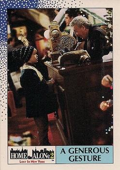1992 Topps Home Alone 2 #31 A Generous Gesture Front