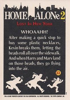 1992 Topps Home Alone 2 #33 