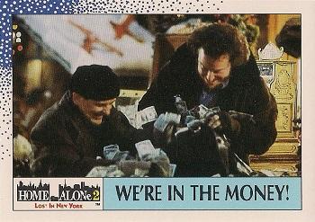 1992 Topps Home Alone 2 #39 We're in the Money! Front