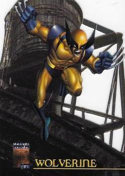 1997 Fleer/SkyBox Marvel Premium QFX - LazerBlast Die Cuts #1 Wolverine Front