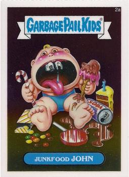 2013 Topps Chrome Garbage Pail Kids 1985 Original Series 1 #2a Junkfood John Front