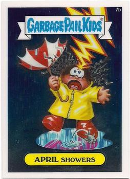 2013 Topps Chrome Garbage Pail Kids 1985 Original Series 1 #7b April Showers Front