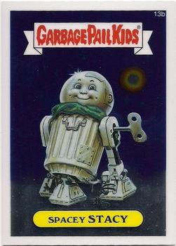 2013 Topps Chrome Garbage Pail Kids 1985 Original Series 1 #13b Spacey Stacy Front