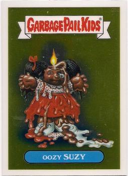 2013 Topps Chrome Garbage Pail Kids 1985 Original Series 1 #28a Oozy Suzy Front