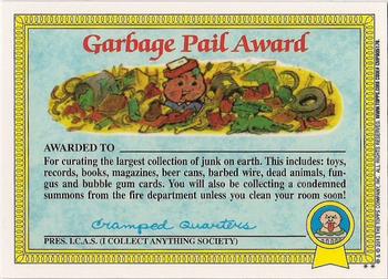 2013 Topps Chrome Garbage Pail Kids 1985 Original Series 1 #34b Anna Banana Back