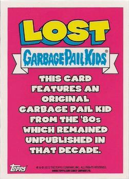 2013 Topps Chrome Garbage Pail Kids 1985 Original Series 1 #L1a Pickled Pete Back