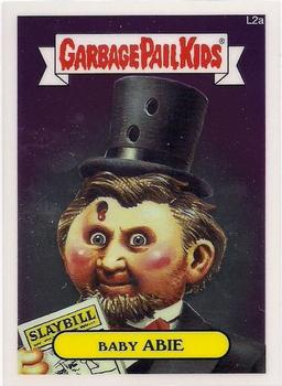2013 Topps Chrome Garbage Pail Kids 1985 Original Series 1 #L2a Baby Abie Front