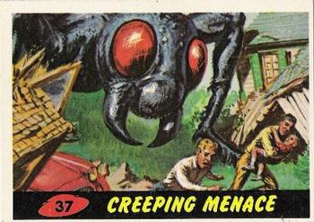 1962 Topps Mars Attacks #37 Creeping Menace Front