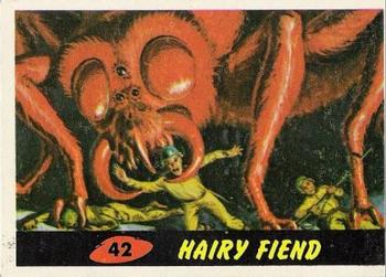1962 Topps Mars Attacks #42 Hairy Fiend Front