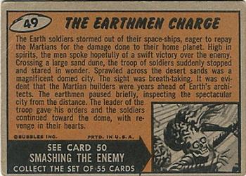 1962 Topps Mars Attacks #49 The Earthmen Charge Back