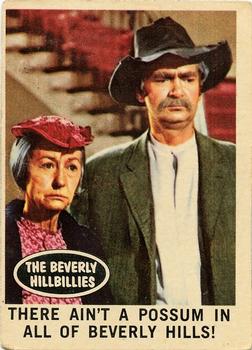 1963 Topps Beverly Hillbillies #4 There ain't a possum in all of Beverly Hills! Front