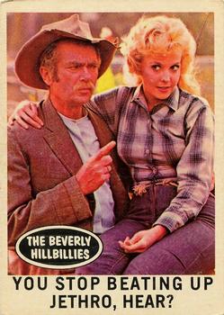 1963 Topps Beverly Hillbillies #6 You stop beating up Jethro, hear? Front