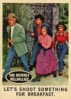 1963 Topps Beverly Hillbillies #14 Let's shoot something for breakfast Front