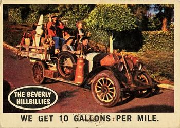 1963 Topps Beverly Hillbillies #28 We get 10 gallons per mile. Front