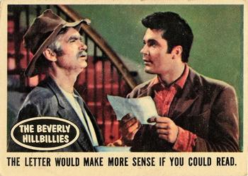 1963 Topps Beverly Hillbillies #54 The letter would make more sense if you could read Front