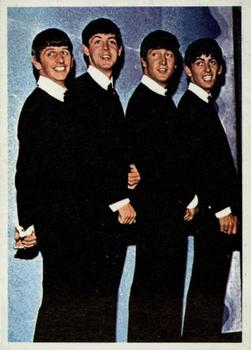 1964 Topps The Beatles Diary #4A John, Paul, George, Ringo Front