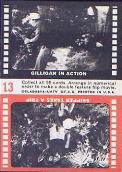 1965 Topps Gilligan's Island #13 it's the footprint of a horrible monster! You Back
