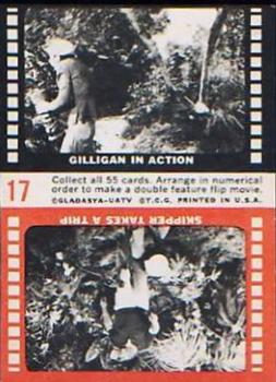 1965 Topps Gilligan's Island #17 There's soemthing fishy about this place! Back