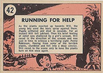 1966 Topps Lost in Space #42 Running For Help Back