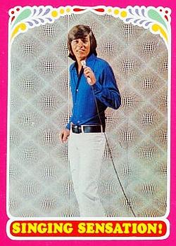1971 Topps Getting Together With Bobby Sherman #7 Singing Sensation! Front
