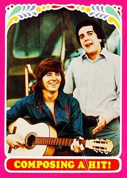 1971 Topps Getting Together With Bobby Sherman #38 Composing a Hit! Front