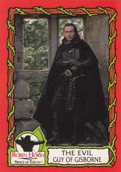 1991 Topps Robin Hood: Prince of Thieves (88) #11 The Evil Guy of Gisborne Front