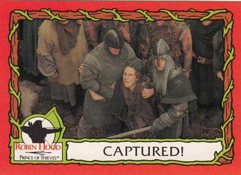 1991 Topps Robin Hood: Prince of Thieves (88) #70 Captured! Front