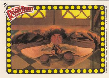 1987 Topps Who Framed Roger Rabbit - Stickers #20 Red 1st column top Front