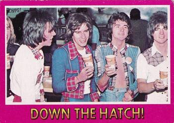 1975 Topps Bay City Rollers #38 Down The Hatch! Front