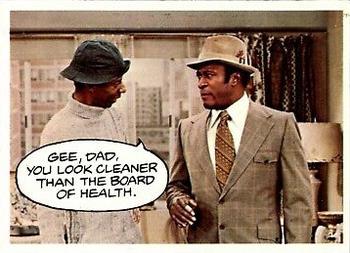 1975 Topps Good Times #1 Gee, Dad, you look cleaner than the Board of Health. Front