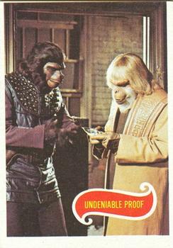 1975 Topps Planet of the Apes #13 Undeniable Proof Front