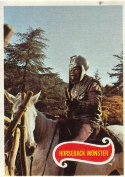 1975 Topps Planet of the Apes #40 Horseback Monster Front