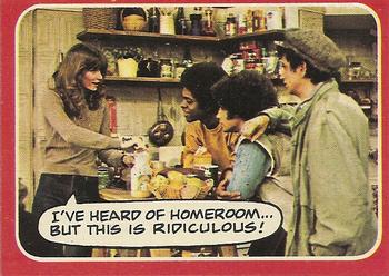 1976 Topps Welcome Back Kotter #4 I've heard of homeroom... but this is ridiculous! Front