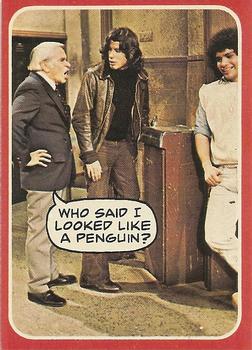 1976 Topps Welcome Back Kotter #8 Who said I looked like a penguin? Front
