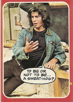1976 Topps Welcome Back Kotter #9 To be or not to be... a Sweat-Hog? Front