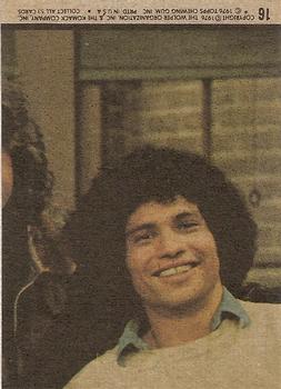 1976 Topps Welcome Back Kotter #16 You Sweat-Hogs are a bunch of lazy, sloppy loudmouths...but nobody's perfect! Back
