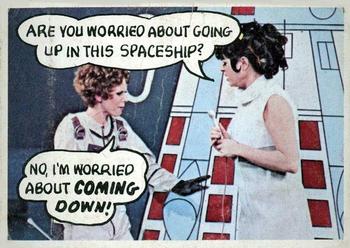 1968 Topps Rowan & Martin's Laugh-In #3 Are you worried about going up in this spaceship? Front