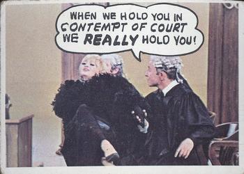1968 Topps Rowan & Martin's Laugh-In #5 When we hold you in Contempt of Court we Really hold you! Front