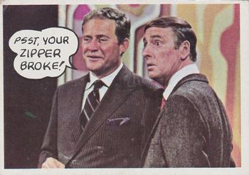 1968 Topps Rowan & Martin's Laugh-In #12 Psst, your zipper broke! Front