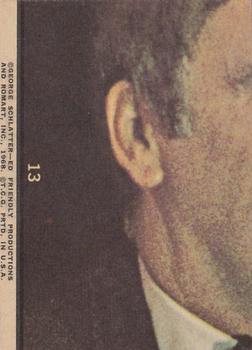 1968 Topps Rowan & Martin's Laugh-In #13 I've heard of long protests but this is ridiculous! Back