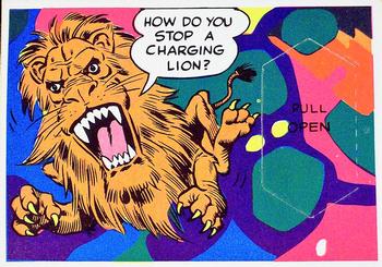 1968 Topps Rowan & Martin's Laugh-In #69 How do you stop a charging lion? Front