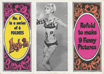 1968 Topps Rowan & Martin's Laugh-In #77 (Goldie Hawn / Spaceman / Ape) Front