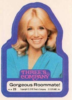 1978 Topps Three's Company #23 Gorgeous Roommate! Front