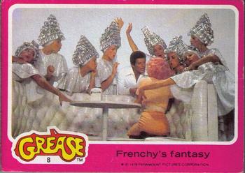 1978 Topps Grease #8 Frenchy's fantasy Front