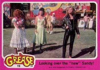 1978 Topps Grease #19 Looking over the 