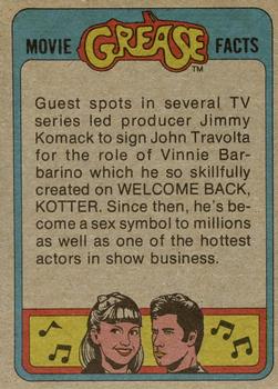 1978 Topps Grease #20 A celebration in the sun! Back