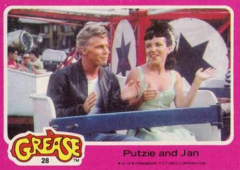 1978 Topps Grease #28 Putzie and Jan Front