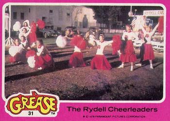 1978 Topps Grease #31 The Rydell Cheerleaders Front